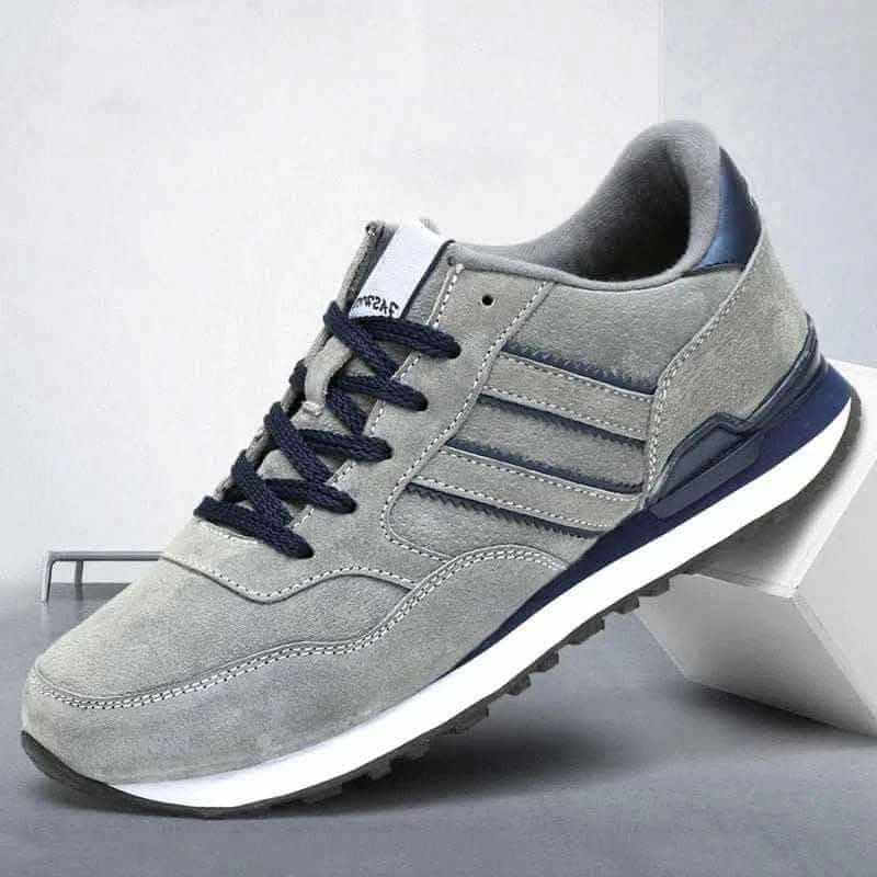 Casual Sneakers Men - LUXURY BREATHABLE LEATHER SNEAKERS.