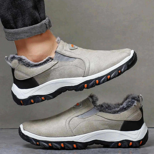 mens trainers  - LUXURY BREATHABLE LEATHER SNEAKERS.