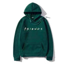 MensFashionStyleStore Dark green-B / XXXL Men Friends Hoodie