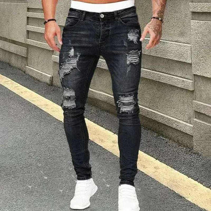Men's Punk Hip-Hop Jeans