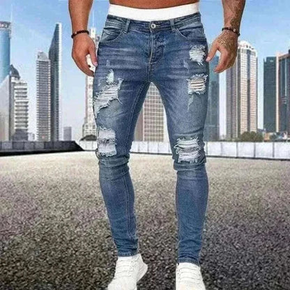 Men's Punk Hip-Hop Jeans