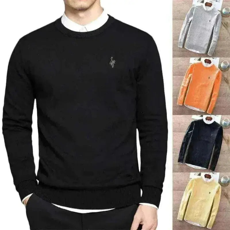 Men Pullover 2022 Autumn Winter Soft Warm Jersey.