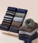 Socks Man Winter Warm Merino Wool Rabbit Solid High Quality Socks Male Cotton Casual Super Thicker Sock.