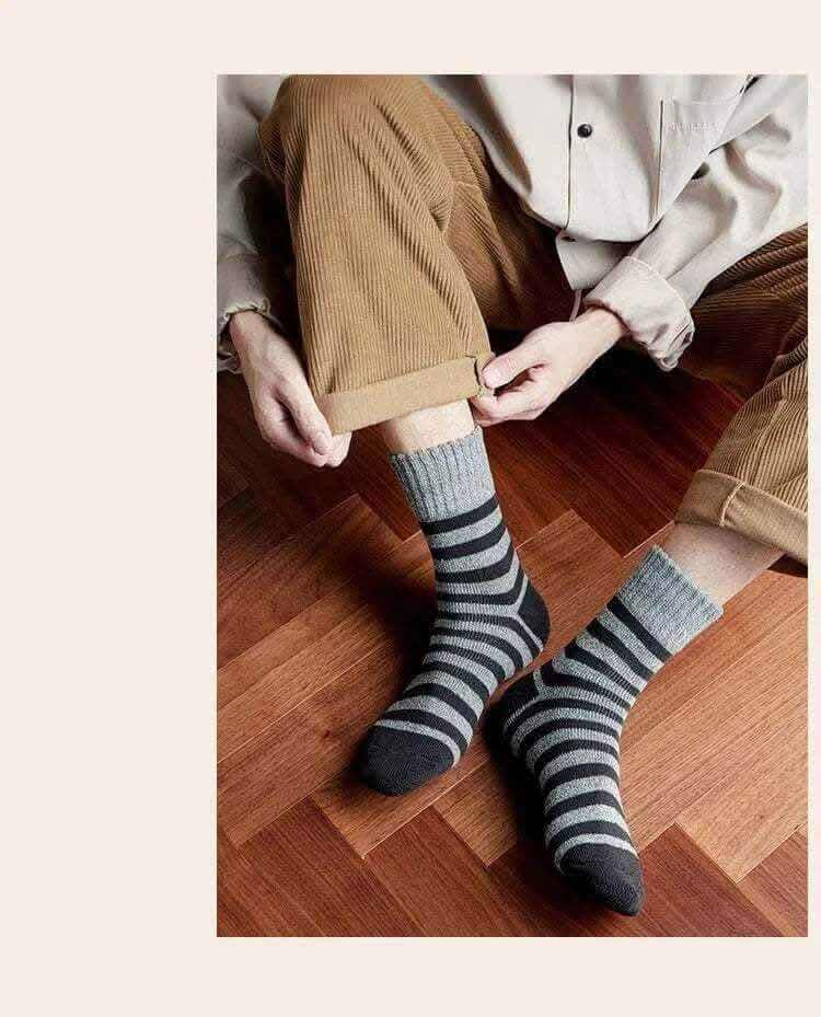 Socks Man Winter Warm Merino Wool Men Thick Thermal Wool Socks Man Winter Warm Merino Wool Rabbit Solid High Quality Socks Male Cotton Casual Super Thicker Sock.