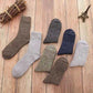 Socks Man Winter Warm Merino Wool Rabbit Solid High Quality Socks Male Cotton Casual Super Thicker Sock.