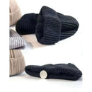 Men Women Knitted Hat Beanie Skullcap Sailor Docker solid fashion Cuff Brimless Cap Rogue Melon Fur Woolen Knitted beanies hats.