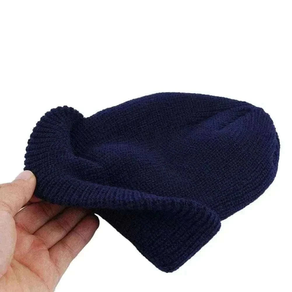 Men's Fashion Style Store Men Women Knitted Hat Beanie Skullcap Sailor Docker solid fashion Cuff Brimless Cap Rogue Melon Fur Woolen Knitted beanies hats