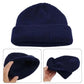 Men Women Knitted Hat Beanie Skullcap Sailor Docker solid fashion Cuff Brimless Cap Rogue Melon Fur Woolen Knitted beanies hats.
