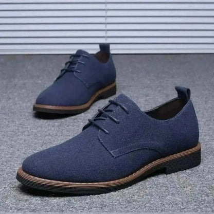 Luxury Brand Moccasins Blue Loafers