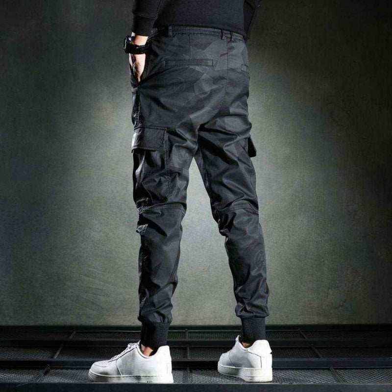 Men's Casual Pants Streetwear Quick Dry Sweatpants Men Clothing Trend Korean Harem Pants Mens Daily Loose Trousers.
