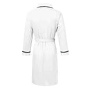 Men Bathrobe-Mens Cotton Bathrobe Spring And Summer Solid Color Lace-Up Men's Pajamas Home Wear Long Sleeve Male Bathrobe Dressing Night Gown.