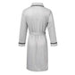 Men Bathrobe-Mens Cotton Bathrobe Spring And Summer Solid Color Lace-Up Men's Pajamas Home Wear Long Sleeve Male Bathrobe Dressing Night Gown.