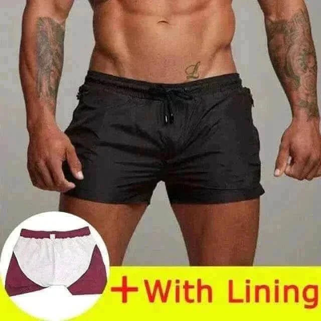 Mens Swimsuit , ALSOTO Men Swimsuit Swimwear Black