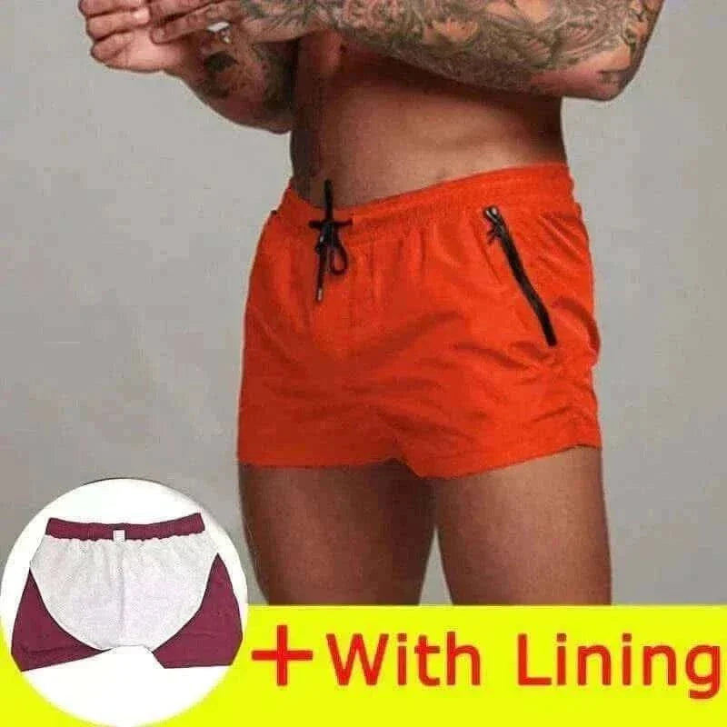 Mens Swimsuit , ALSOTO Men Swimsuit Swimwear Orange