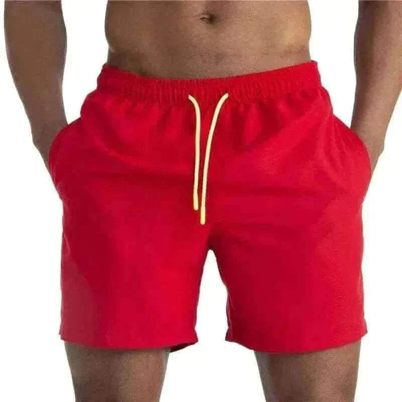 Mens Swimsuit - ALSOTO Latest Men Swimwear red2