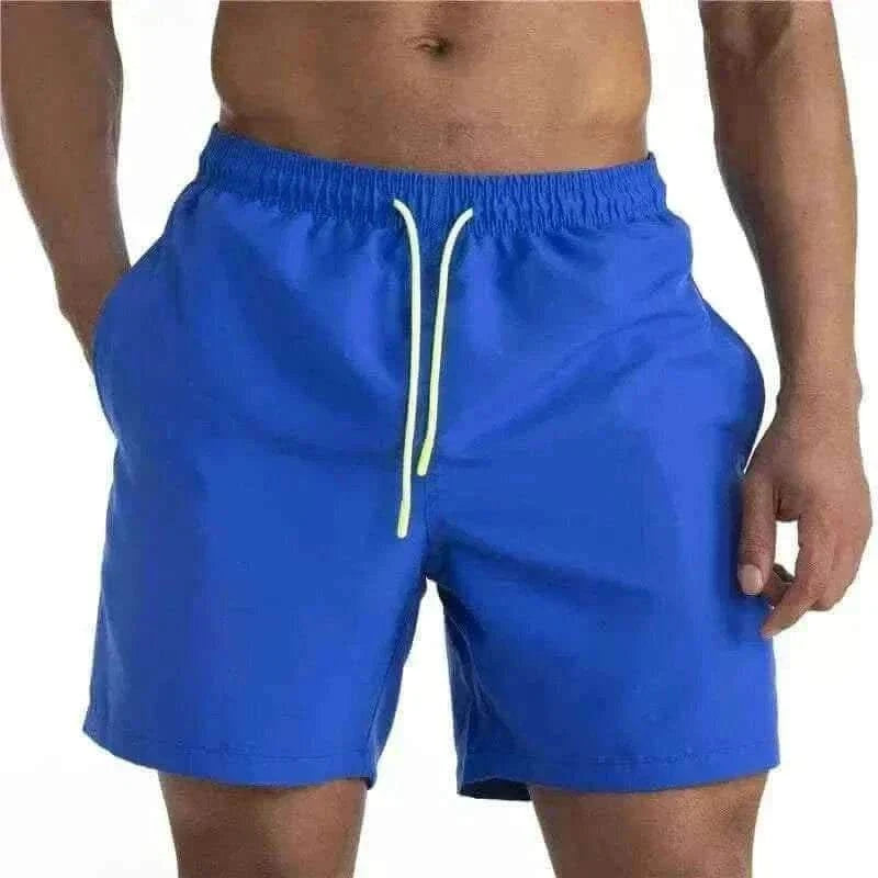 Mens Swimsuit - ALSOTO Latest Men Swimwear Blue