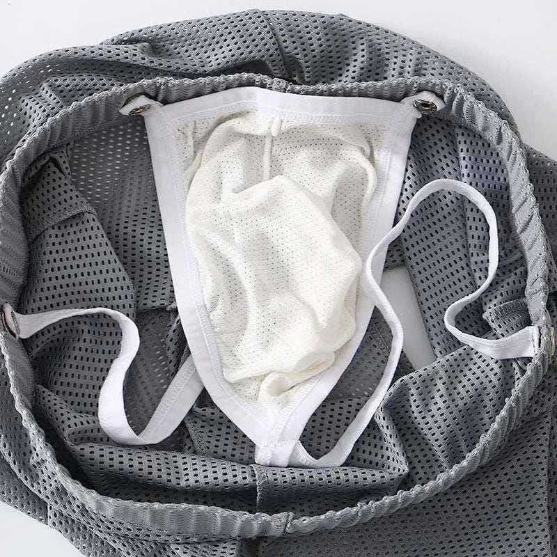 Mens Briefs - Men's Underwear Mesh Loose Arrow Pants Breathable Athletic Shorts Men's Pants Pantyhose Boxer Shorts.