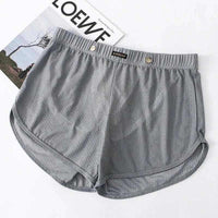 Men's Briefs- Wj Men's Underwear Mesh Loose Arrow Pants