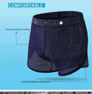 Mens Briefs - Men's Underwear Mesh Loose Arrow Pants Breathable Athletic Shorts Men's Pants Pantyhose Boxer Shorts.