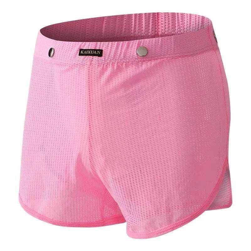 Mens Briefs - Men's Underwear Mesh Loose Arrow Pants Breathable Athletic Shorts Men's Pants Pantyhose Boxer Shorts.