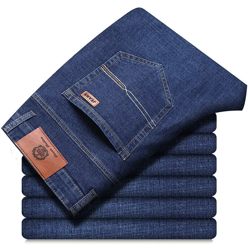 mens jeans uk , New Men Classic Jeans Blue