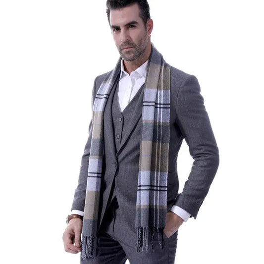 mens scarves - Classic Scarf for Man Winter
