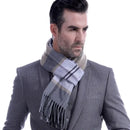 mens scarves - Classic Scarf for Man Winter Brown