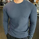 sweaters, 2025 Blue European and American Blue Sweaters for Men
