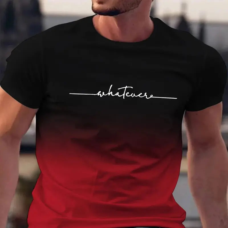 mens t shirts uk | Male Gradient T shirts black