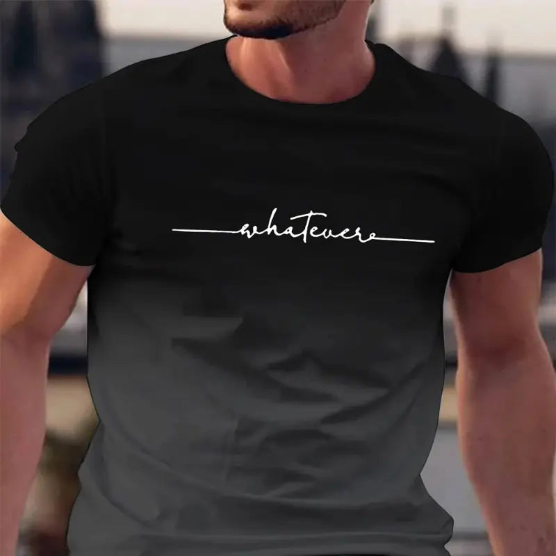 mens t shirts uk | Male Gradient T shirts black mix