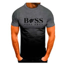 mens t shirts uk | Male Gradient T shirts dark gray