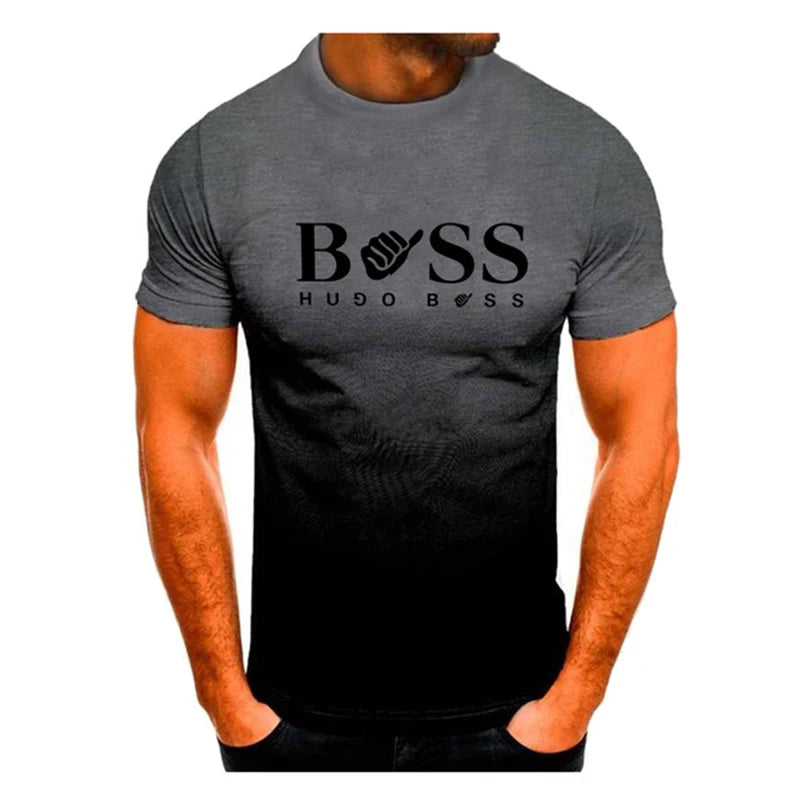 mens t shirts uk | Male Gradient T shirts dark gray