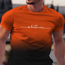 mens t shirts uk | Male Gradient T shirts red