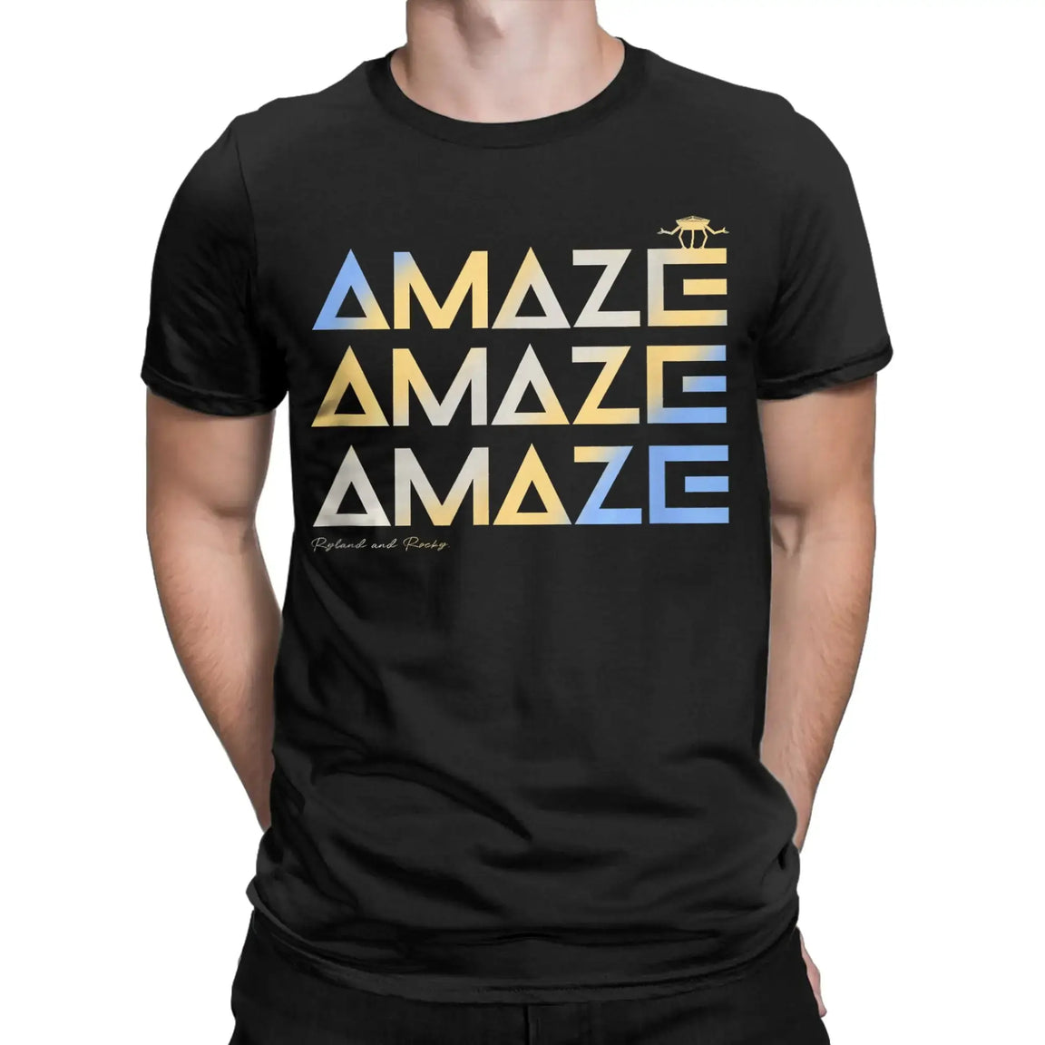 Men T-Shirts Project Hail Mary Funny Space Quote | Clothing Casual UK