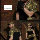 summer t-shirt for men - MILITARY POLO T-SHIRT.