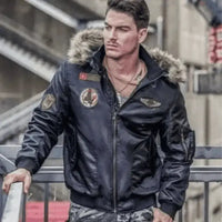 Dapper Bomber Jacket  Faux Fur | Bomber Jacket | Clothing Casual UK