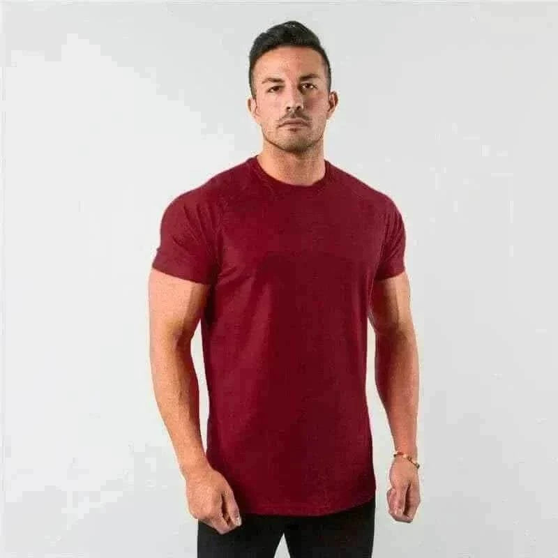 mens t shirt uk, Muscleguys New Fashion Plain Tops
