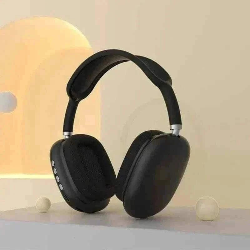 New P9 Wireless Bluetooth Headphones Noise Cancelling with Microphone Pods Over Ear Sports Gaming Headset for Apple iPhone.