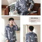 Men's Fashion Style Store Pajamas Sets for Men Winter Thick Warm