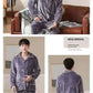 Men's Fashion Style Store Pajamas Sets for Men Winter Thick Warm