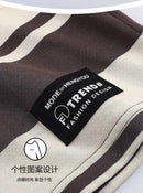 Plus Size M-4XL Men Pajamas Set 100% Cotton Striped Sleepwear Male Long Sleeve Casual Pyjamas.