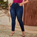 Plus Size Women Mom Jeans