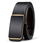 Men Belt-PU LEATHER AUTOMATIC BELT BUCKLE.