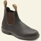 RETRO SLIP ON LEATHER BOOTS.