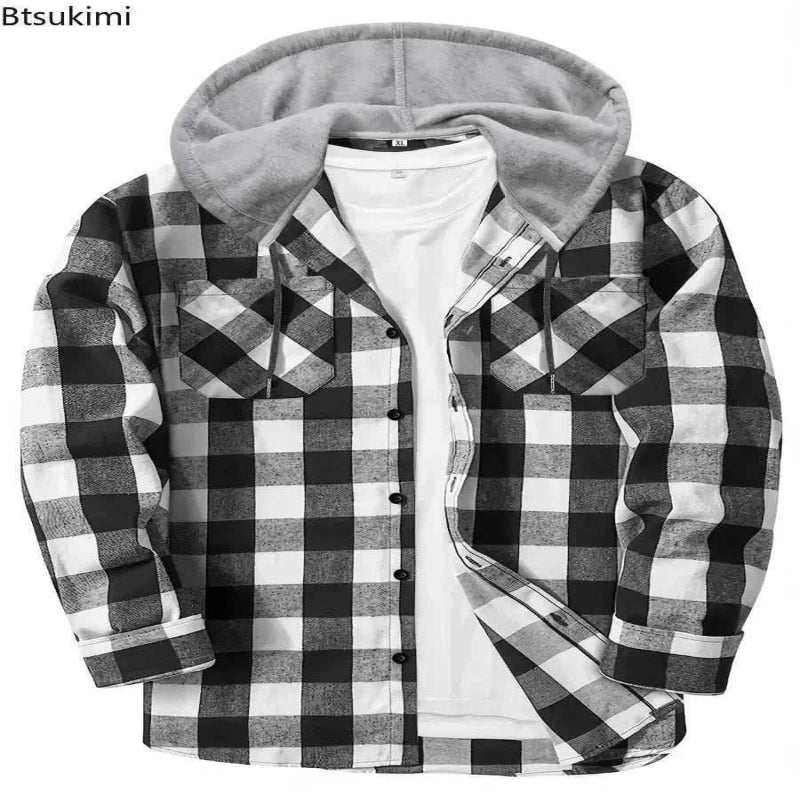Mens Shirts-Shirt Jackets.