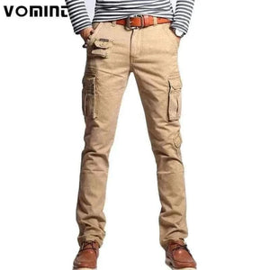 Men Cargo Pants-- SLIM FIT MILITARY CARGO PANTS.