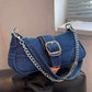 Small Denim Crossbody Bag