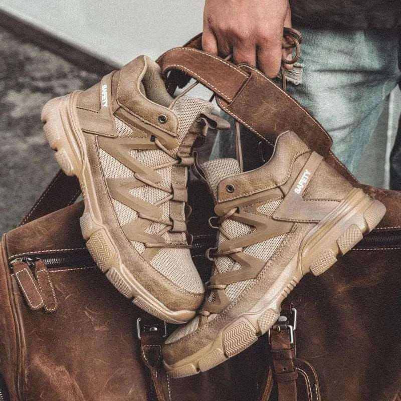 mens trainers - STEEL TOE PUNCTURE PROOF SNEAKERS.