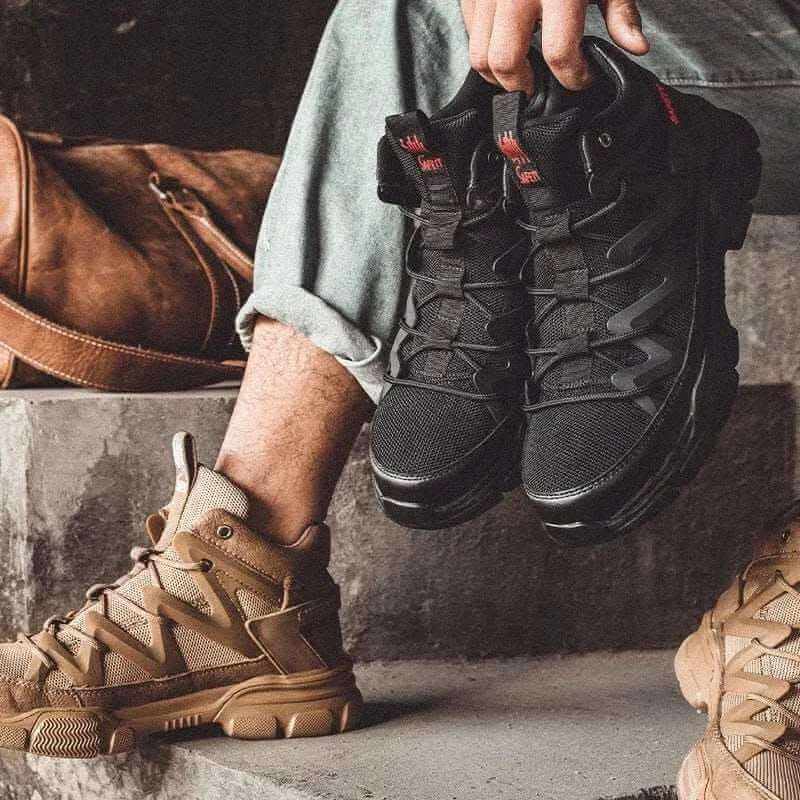 mens trainers - STEEL TOE PUNCTURE PROOF SNEAKERS.