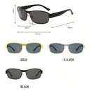 men Sunglasses for Men Day and Night Vision Driving Fishing Polarized Anti-UV Trend Shades For Men Glass Authentic Sun Protection Su.